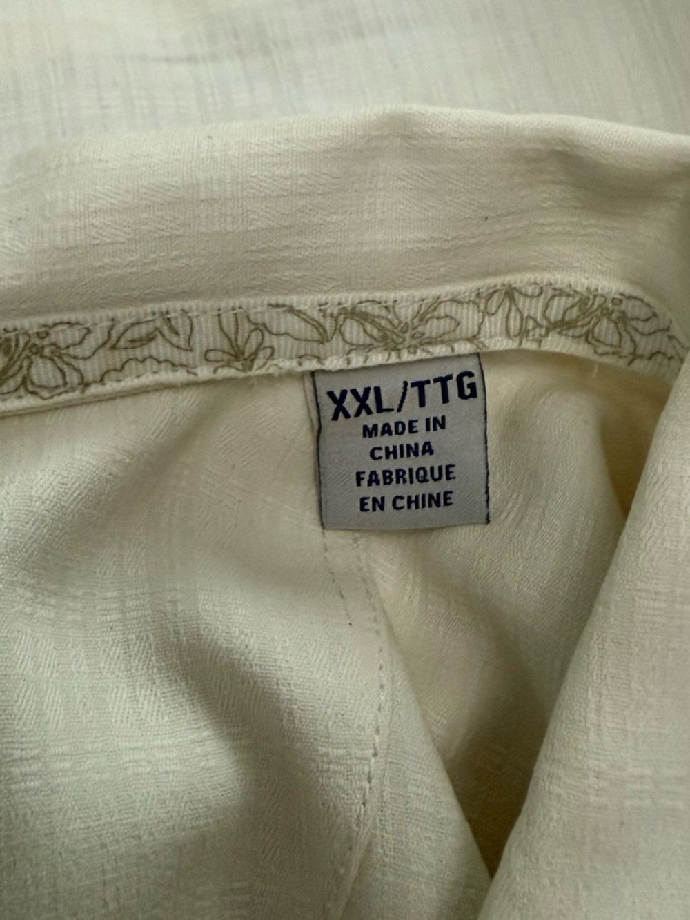 Tommy Bahama Viva Paradiso 100% Silk Camp Shirt size XXL Embroidered - Picture 5 of 7